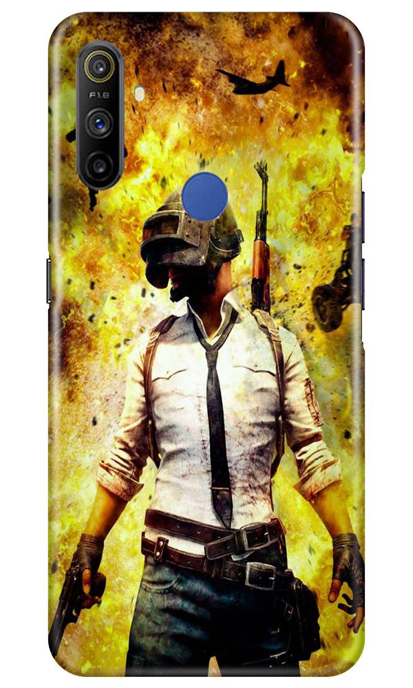 Pubg Case for Realme Narzo 10a  (Design - 180)