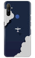 Clouds Plane Case for Realme Narzo 10a (Design - 196)