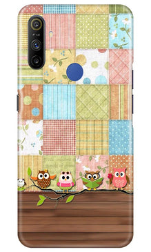 Owls Mobile Back Case for Realme Narzo 10a (Design - 202)