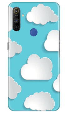 Clouds Mobile Back Case for Realme Narzo 10a (Design - 210)