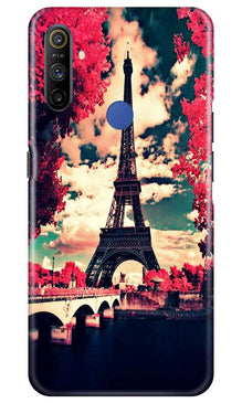 Eiffel Tower Mobile Back Case for Realme Narzo 10a (Design - 212)