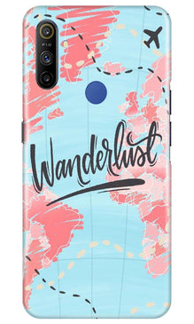 Wonderlust Travel Mobile Back Case for Realme Narzo 10a (Design - 223)