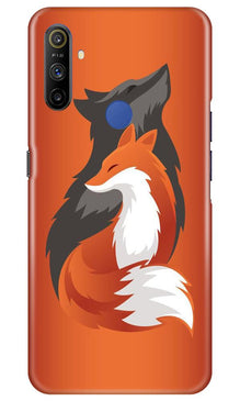 Wolf  Mobile Back Case for Realme Narzo 10a (Design - 224)