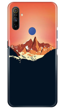 Mountains Mobile Back Case for Realme Narzo 10a (Design - 227)