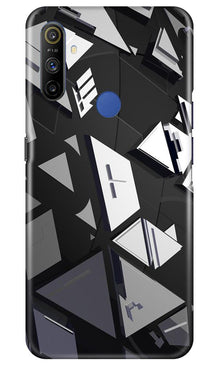 Modern Art Mobile Back Case for Realme Narzo 10a (Design - 230)