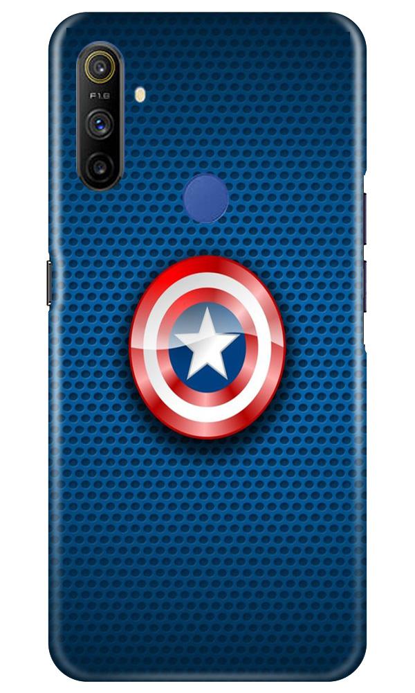 Captain America Shield Case for Realme Narzo 10a (Design No. 253)