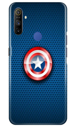 Captain America Shield Case for Realme Narzo 10a (Design No. 253)