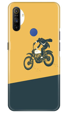 Bike Lovers Mobile Back Case for Realme Narzo 10a (Design - 256)
