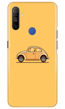 Vintage Car Mobile Back Case for Realme Narzo 10a (Design - 262)