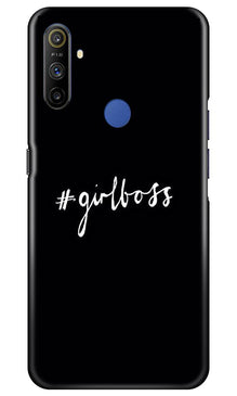 #GirlBoss Mobile Back Case for Realme Narzo 10a (Design - 266)