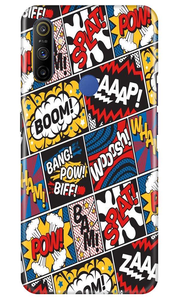 Boom Mobile Back Case for Realme Narzo 10a (Design - 302)