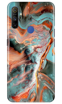 Marble Texture Mobile Back Case for Realme Narzo 10a (Design - 309)