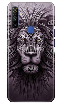 Lion Mobile Back Case for Realme Narzo 10a (Design - 315)