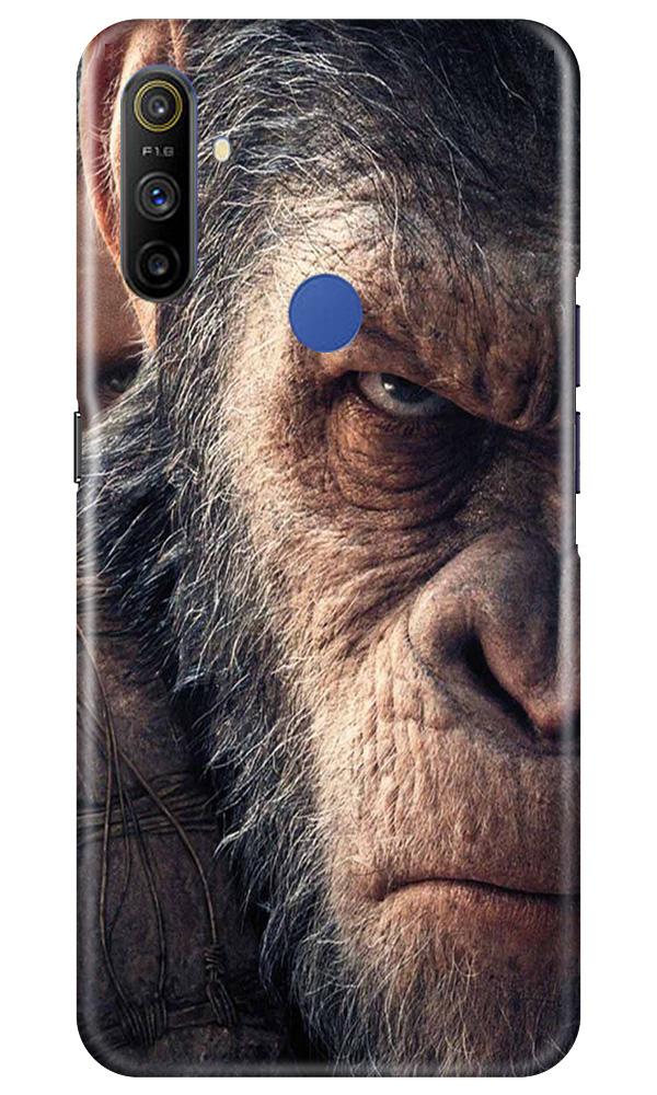 Angry Ape Mobile Back Case for Realme Narzo 10a (Design - 316)