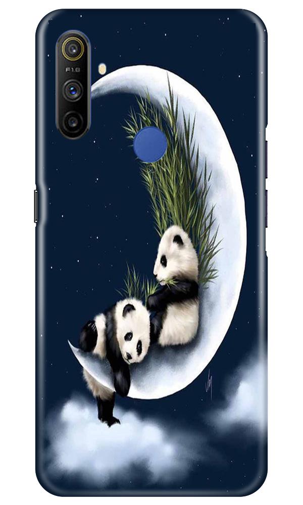 Panda Moon Mobile Back Case for Realme Narzo 10a (Design - 318)