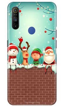 Santa Claus Mobile Back Case for Realme Narzo 10a (Design - 334)