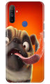 Dog Mobile Back Case for Realme Narzo 10a (Design - 343)
