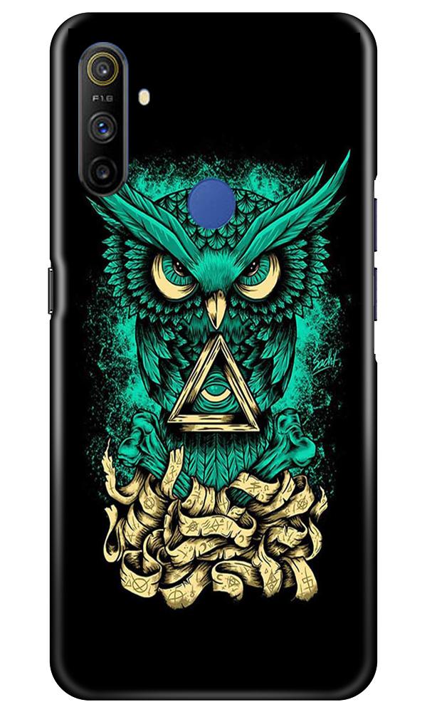 Owl Mobile Back Case for Realme Narzo 10a (Design - 358)