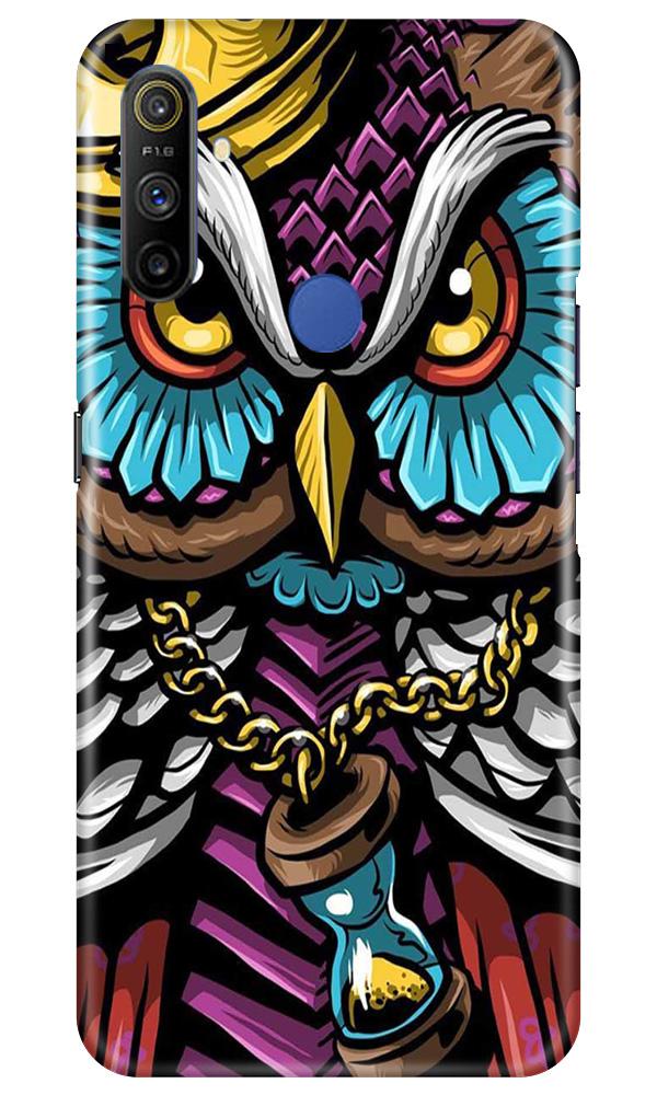 Owl Mobile Back Case for Realme Narzo 10a (Design - 359)