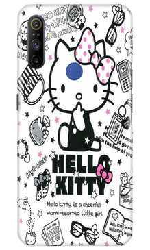 Hello Kitty Mobile Back Case for Realme Narzo 10a (Design - 361)