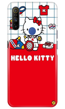 Hello Kitty Mobile Back Case for Realme Narzo 10a (Design - 363)