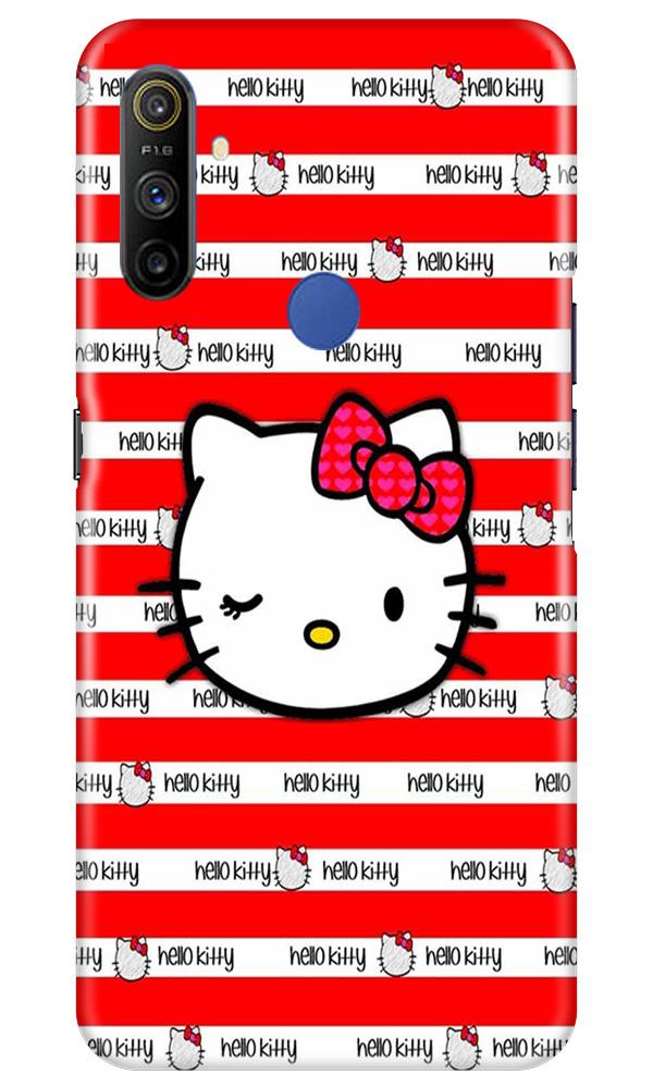 Hello Kitty Mobile Back Case for Realme Narzo 10a (Design - 364)