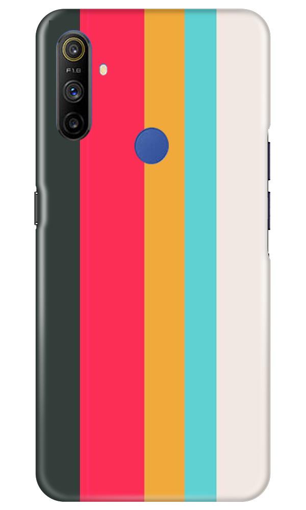 Color Pattern Mobile Back Case for Realme Narzo 10a (Design - 369)
