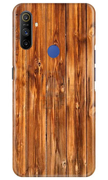 Wooden Texture Mobile Back Case for Realme Narzo 10a (Design - 376)