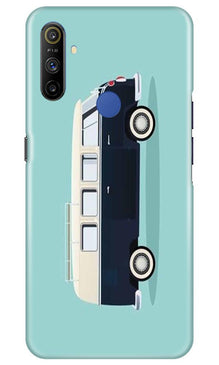 Travel Bus Mobile Back Case for Realme Narzo 10a (Design - 379)