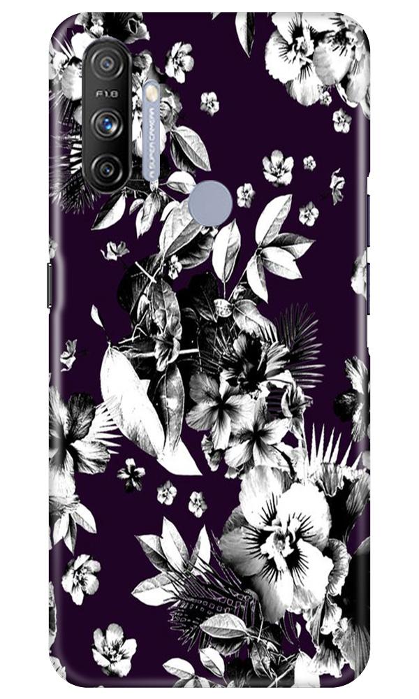 white flowers Case for Realme Narzo 20A