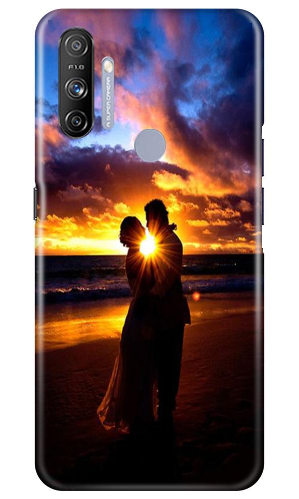 Couple Sea shore Case for Realme Narzo 20A