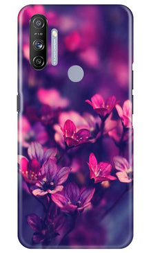 flowers Mobile Back Case for Realme Narzo 20A (Design - 25)