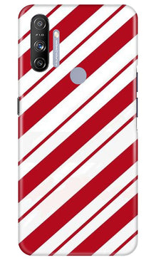 Red White Mobile Back Case for Realme Narzo 20A (Design - 44)
