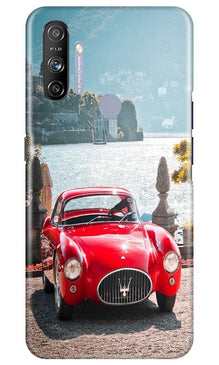 Vintage Car Mobile Back Case for Realme Narzo 20A (Design - 51)