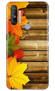 Wooden look3 Mobile Back Case for Realme Narzo 20A (Design - 61)