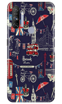 Love London Mobile Back Case for Realme Narzo 20A (Design - 75)