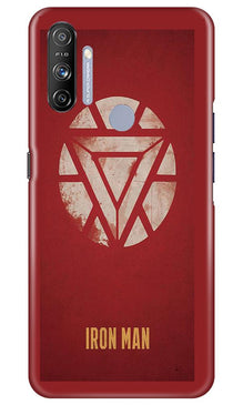 Iron Man Superhero Mobile Back Case for Realme Narzo 20A  (Design - 115)