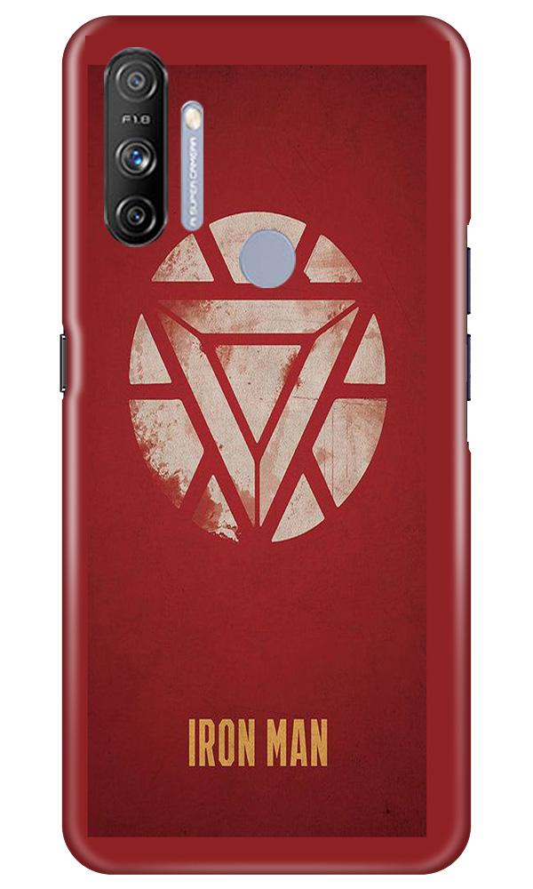 Iron Man Superhero Case for Realme Narzo 20A  (Design - 115)