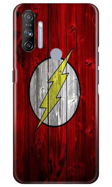 Flash Superhero Mobile Back Case for Realme Narzo 20A  (Design - 116)