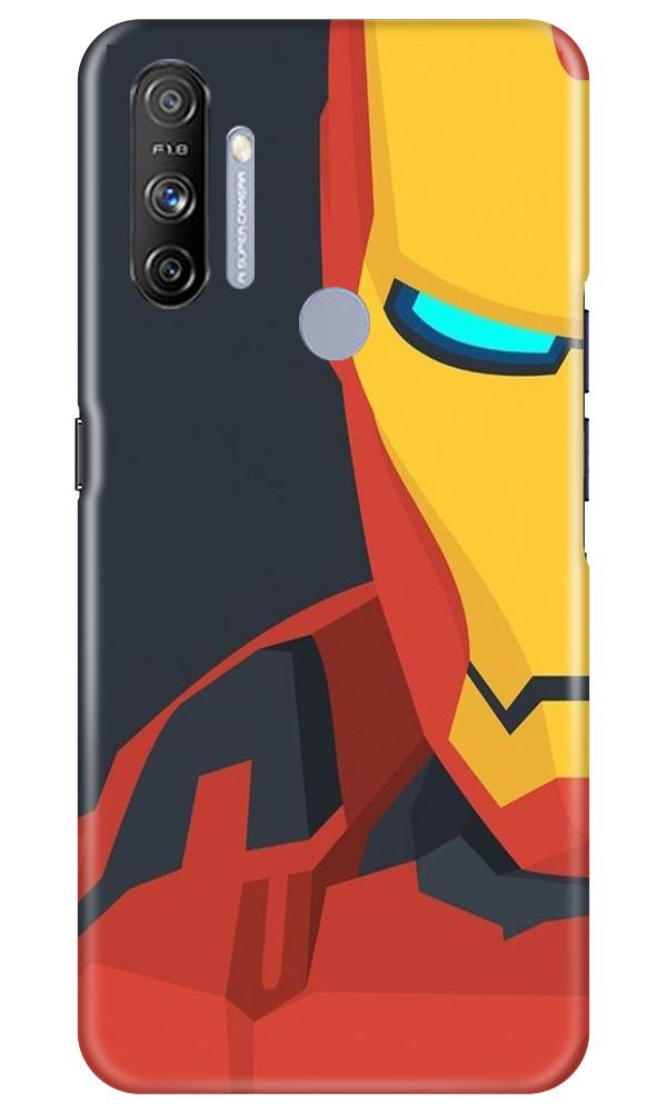 Iron Man Superhero Case for Realme Narzo 20A  (Design - 120)