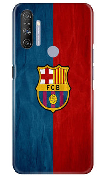 FCB Football Mobile Back Case for Realme Narzo 20A  (Design - 123)