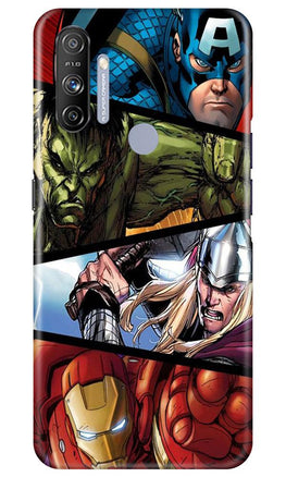 Avengers Superhero Case for Realme Narzo 20A(Design - 124)