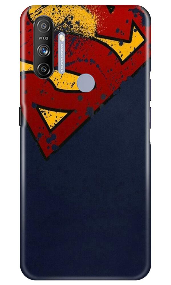 Superman Superhero Case for Realme Narzo 20A  (Design - 125)