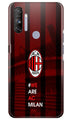 AC Milan Case for Realme Narzo 20A  (Design - 155)
