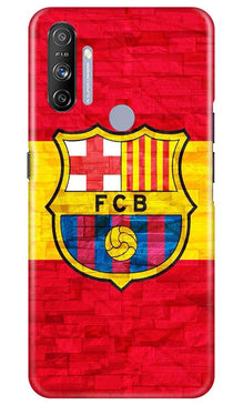 FCB Football Mobile Back Case for Realme Narzo 20A  (Design - 174)