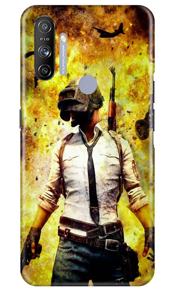 Pubg Case for Realme Narzo 20A  (Design - 180)
