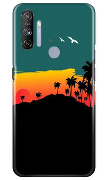 Sky Trees Mobile Back Case for Realme Narzo 20A (Design - 191)