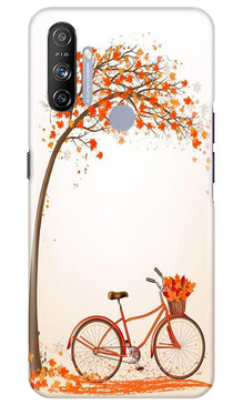 Bicycle Mobile Back Case for Realme Narzo 20A (Design - 192)