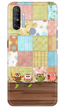 Owls Mobile Back Case for Realme Narzo 20A (Design - 202)