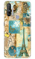 Travel Eiffel Tower Case for Realme Narzo 20A (Design No. 206)